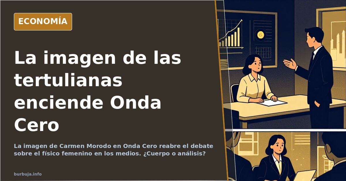Carmen Morodo and the Debate Over Her Image on Onda Cero