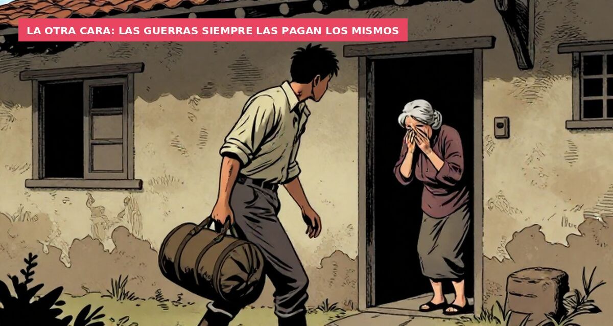 La otra cara: las guerras siempre las pagan los mismos