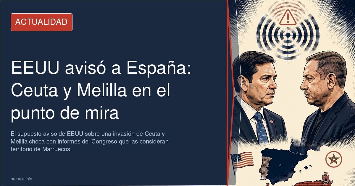 US warns Spain of Ceuta and Melilla invasion