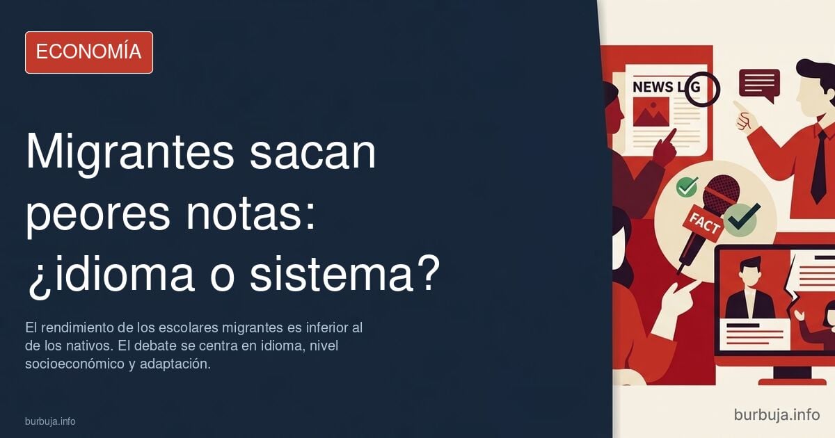 Niños migrantes en un aula escolar de Navarra