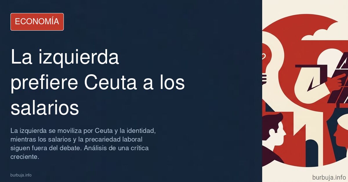 Manifestación de trabajadores en España con carteles de subida del salario mínimo