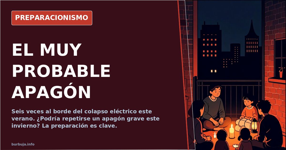 EL MUY PROBABLE APAGÓN