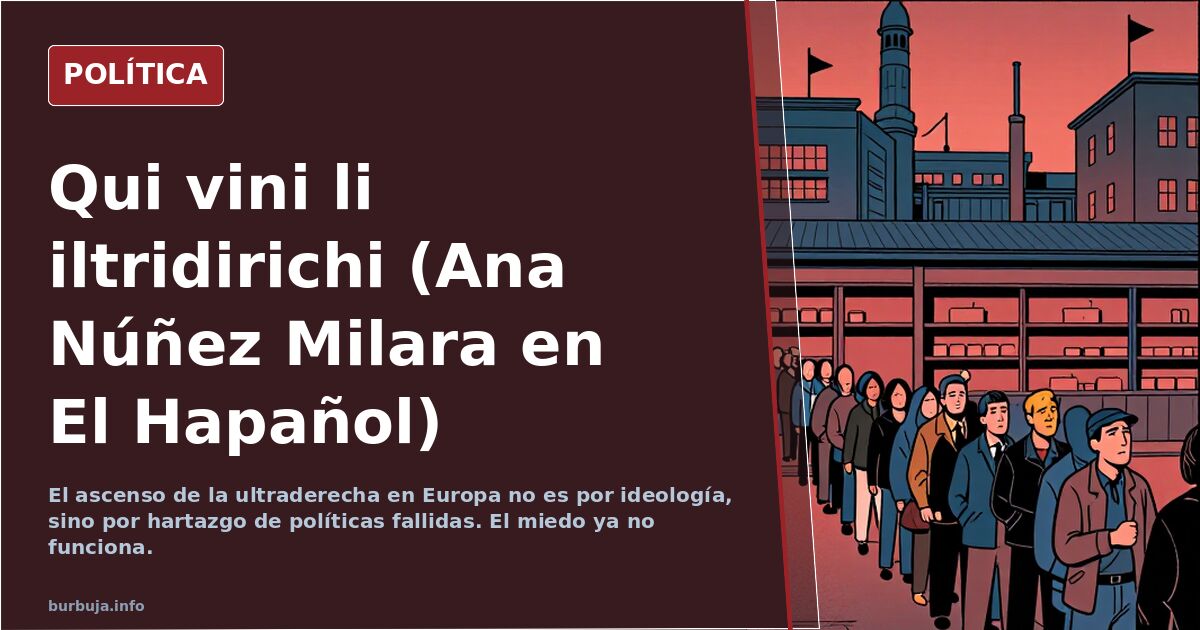 Qui vini li iltridirichi (Ana Núñez Milara en El Hapañol)