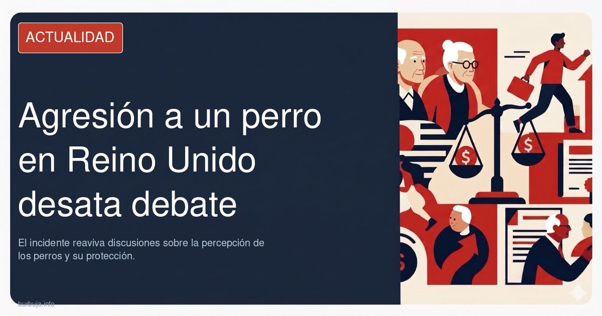 eino Unido: un hombre golpea a un perro que iba con su dueña.