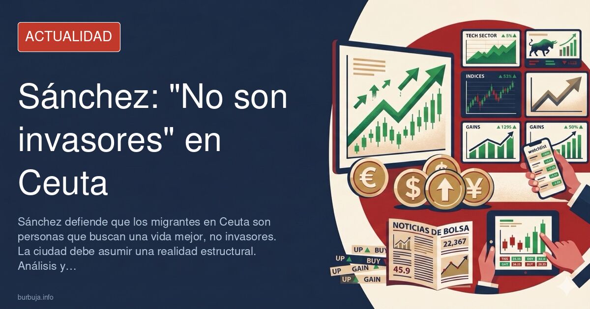 Frontera de Ceuta con Marruecos, punto central del debate sobre la inmigración y la realidad estructural