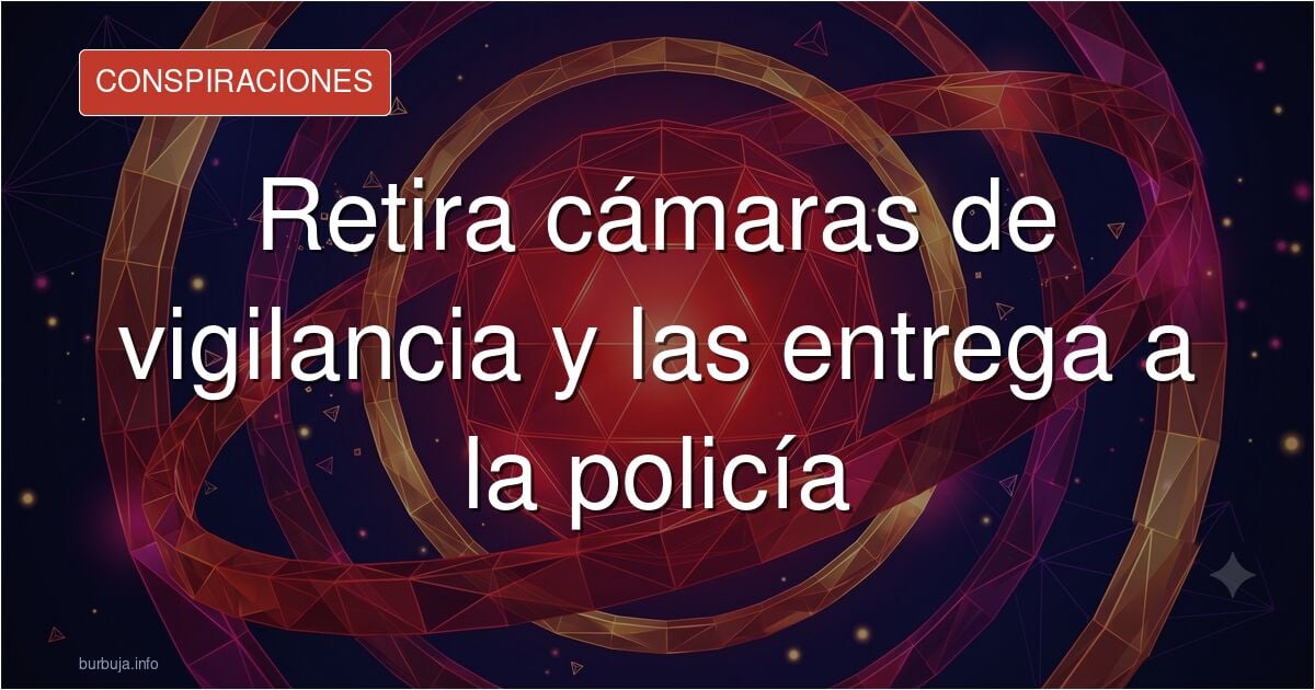 Un hombre de Nuevo México destruye todas las cámaras de vigilancia Flock de su distrito y entrega un camión lleno al sheriff (Vídeo).