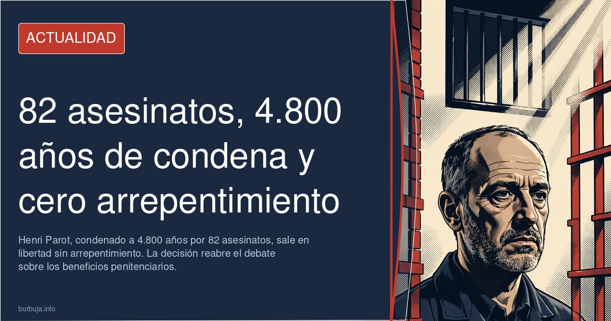 Fachada de una prisión española con las rejas en primer plano, imagen ilustrativa de la excarcelación en tercer grado de Henr