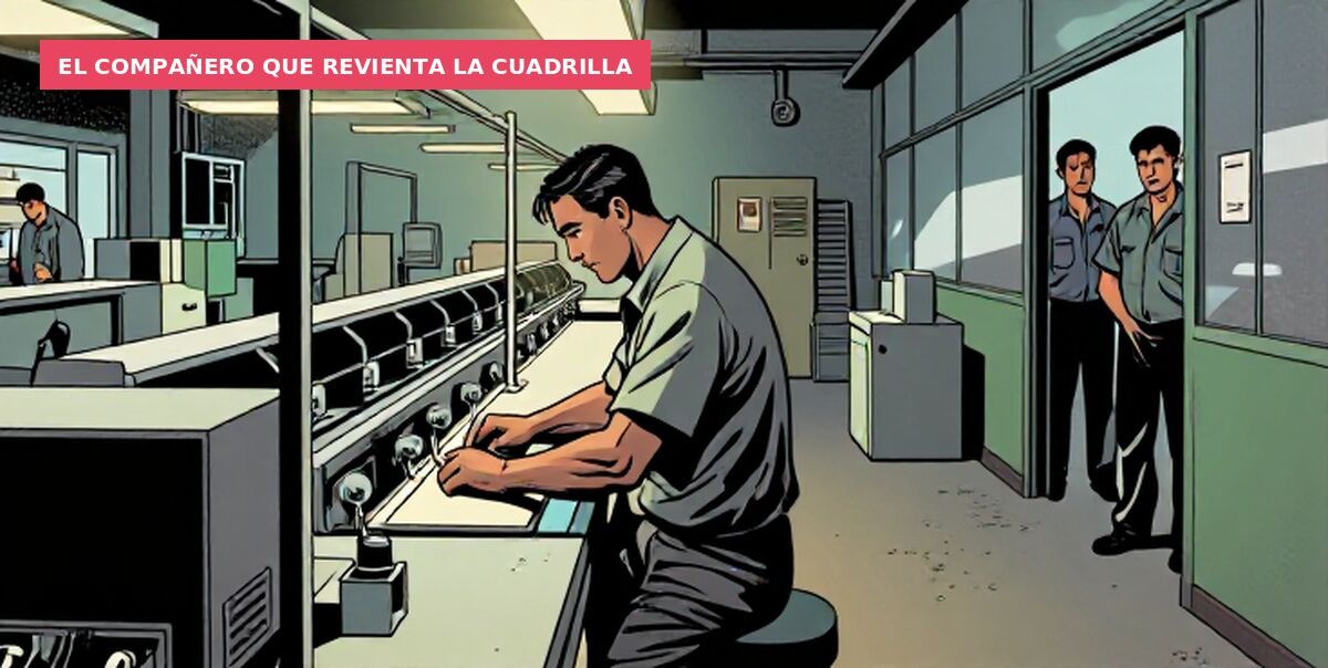 El compañero que revienta la cuadrilla