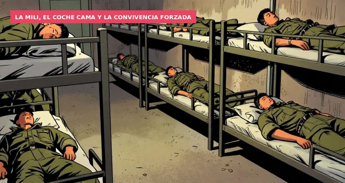 La mili, el coche cama y la convivencia forzada