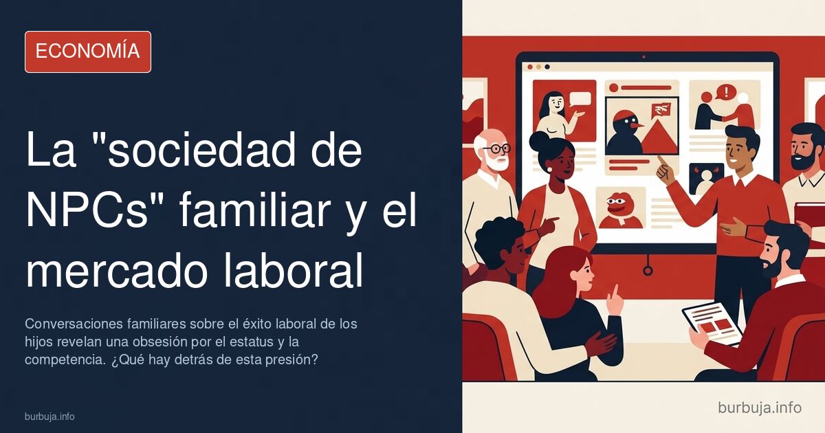 La sociedad de NPCs: Las conversaciones de mi famila
