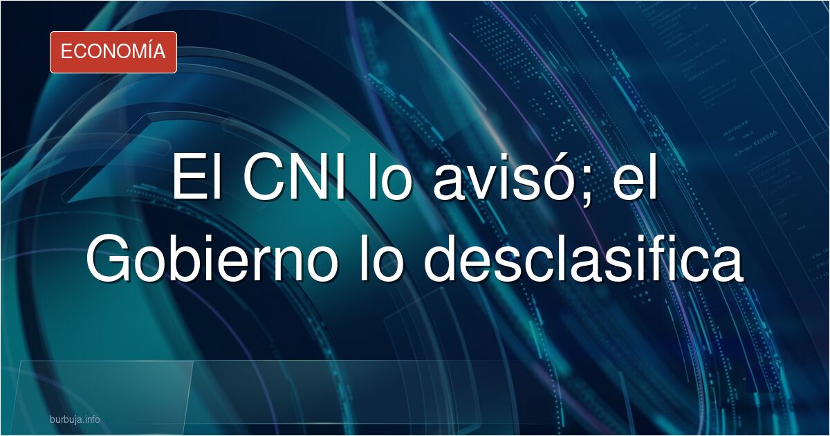 Documentos del CNI desclasificados sobre la entrada masiva en Ceuta y el aviso previo a Marruecos