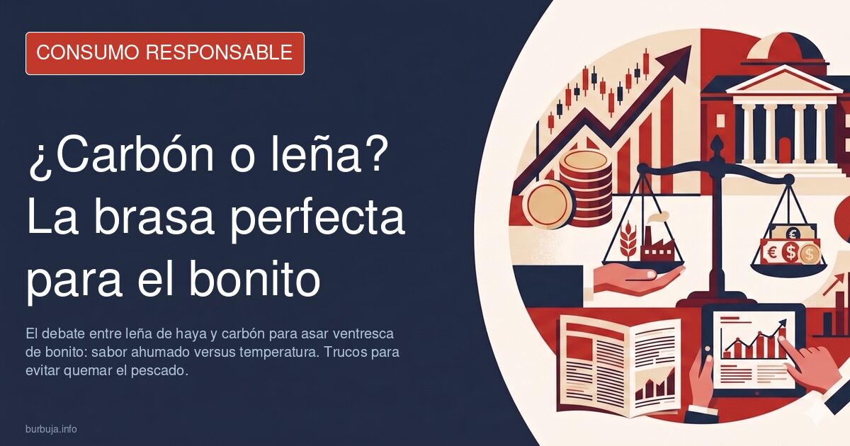 Ventresca de bonito a la brasa sobre parrilla con brasas de leña y cebolla pochada de guarnición