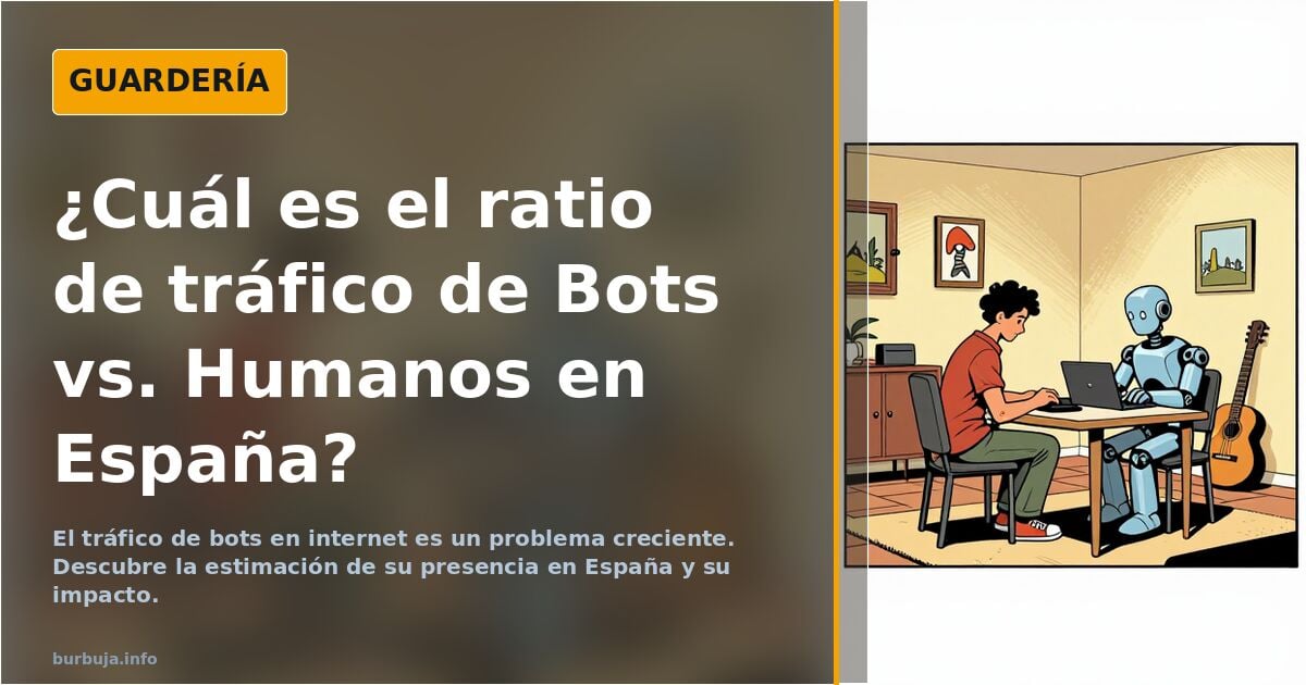 ¿Cuál es el ratio de tráfico de Bots vs. Humanos en España?