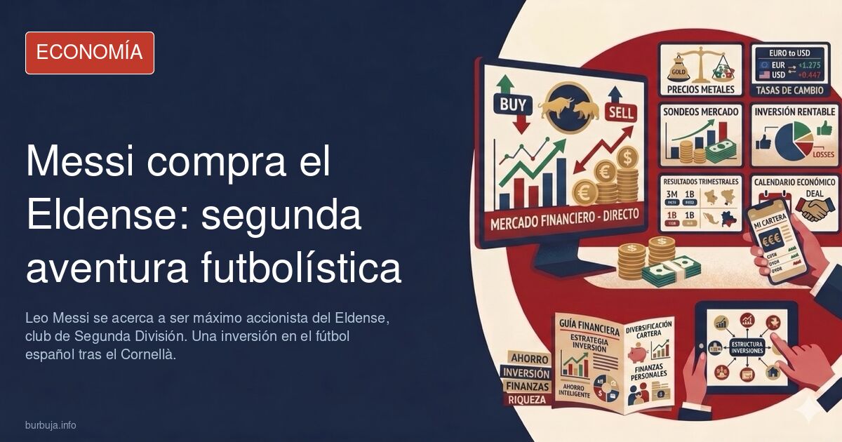 Messi alcanza un principio de acuerdo para convertirse en el máximo accionista del Eldense