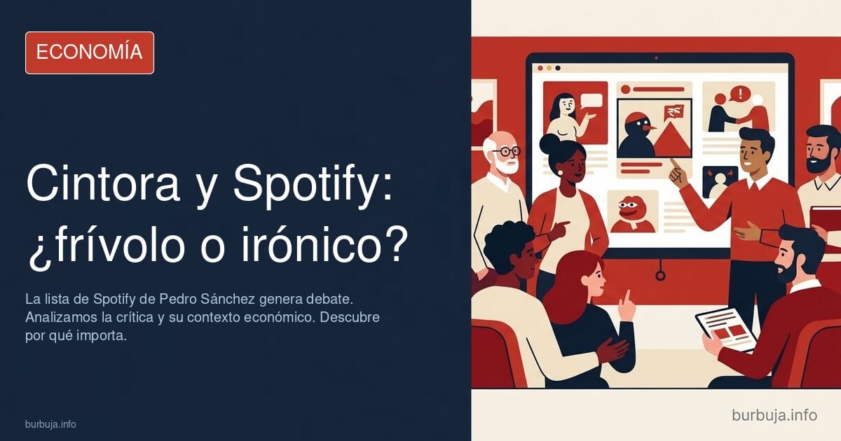 Durísimo Cintora con Sánchez por compartir frívolamente la lista de Spotify en medio de la oleada turística
