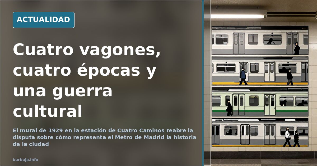 La polémica del mural de 1929 en el Metro de Cuatro Caminos