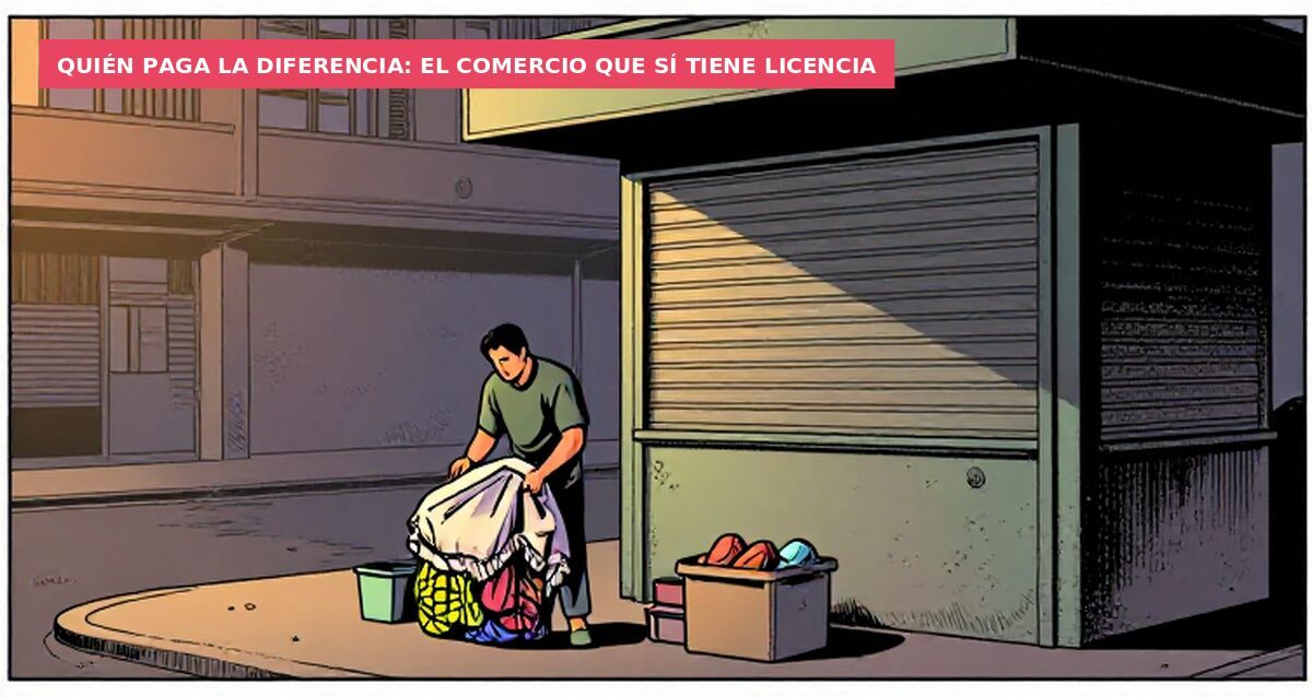 Multado por vender Chupa Chups y vuelve a por más