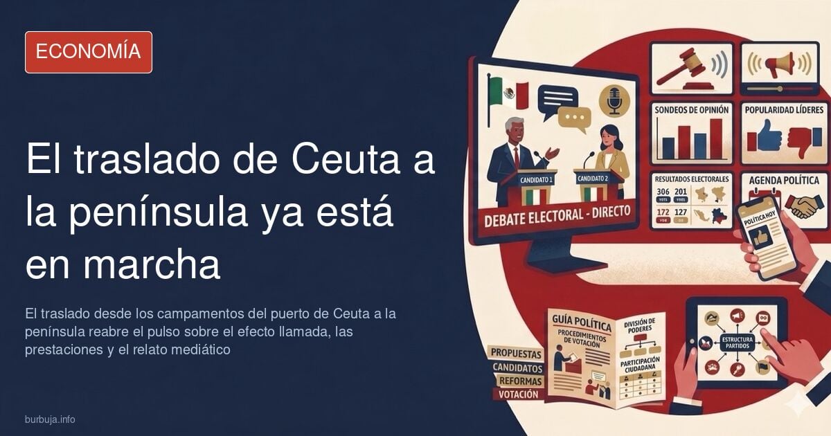 Instalaciones portuarias de Ceuta donde se alojan temporalmente las personas a la espera de traslado hacia la península