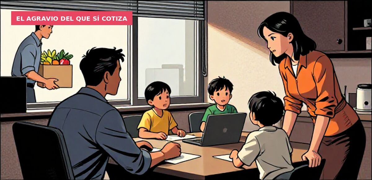 El agravio del que sí cotiza