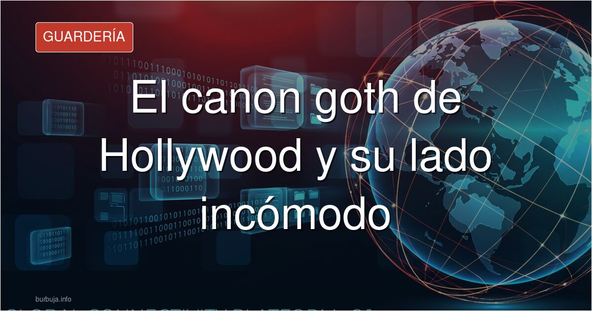 La actriz Jenna Ortega con estética goth, icono del canon de la actriz frágil en el cine actual