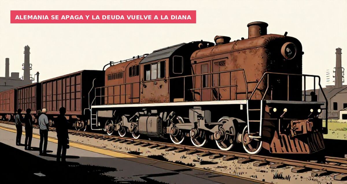Alemania se apaga y la deuda vuelve a la diana