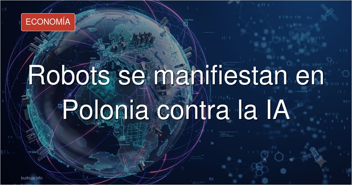 Robots organizan protesta en Polonia