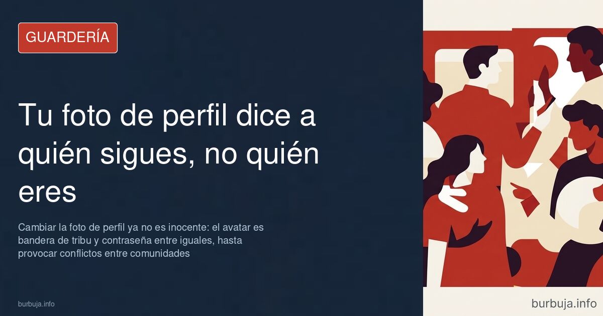 El gif de perfil ya no es una foto: es una bandera de tribu