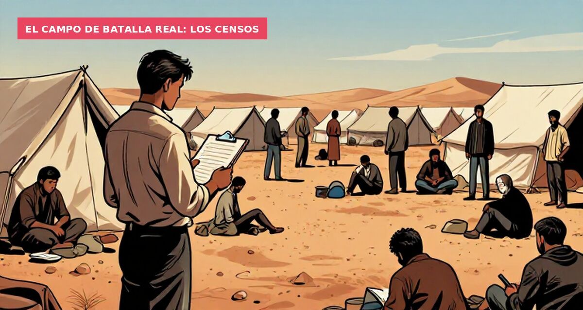 El campo de batalla real: los censos
