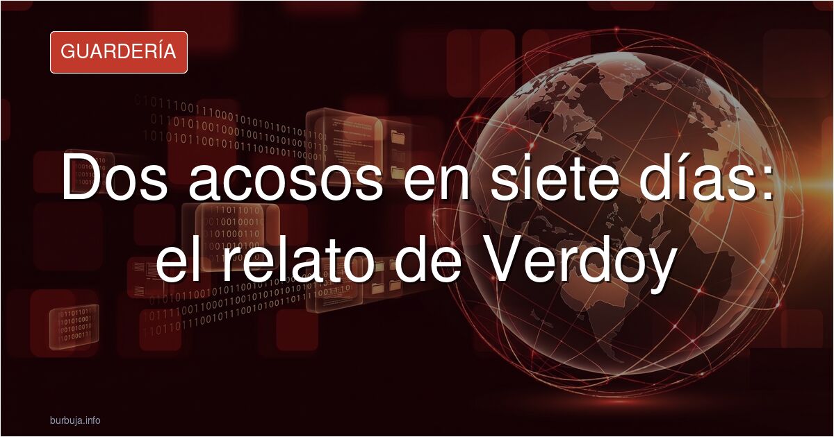 María Verdoy, presentadora de televisión, que ha denunciado dos episodios de acoso sexual sufridos en una misma semana