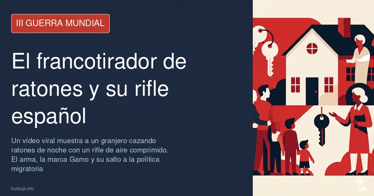 Gamo, el rifle nocturno que caza ratones y desata el debate