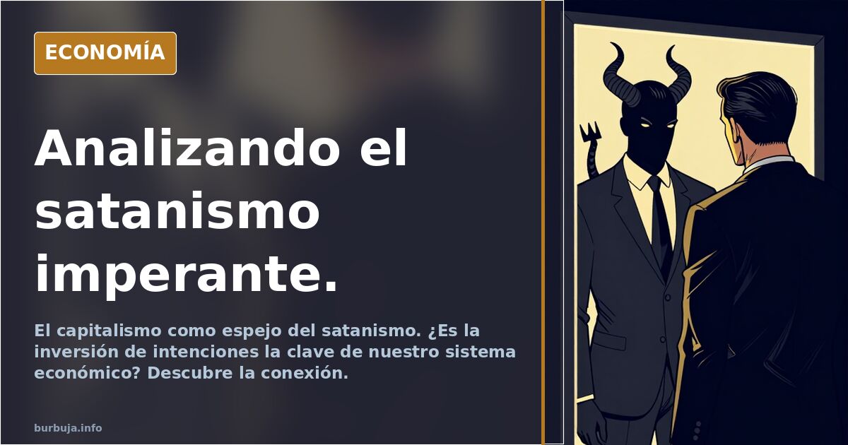 Analizando el satanismo imperante.