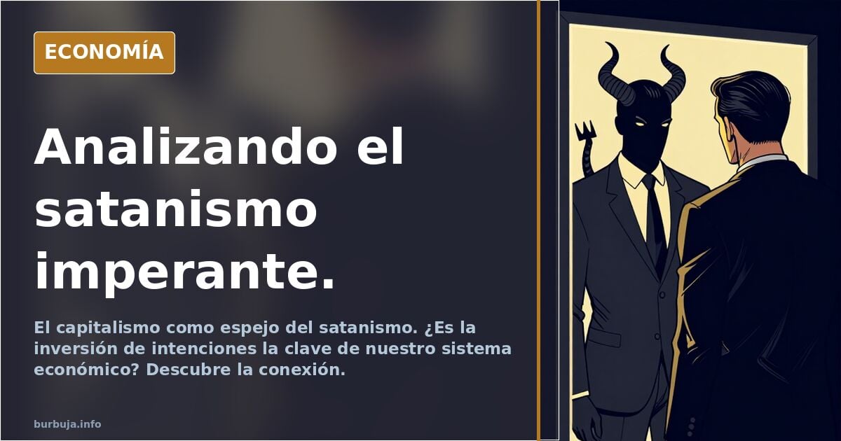 Analizando el satanismo imperante.