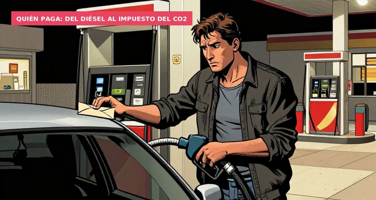 Quién paga: del diésel al impuesto del CO2