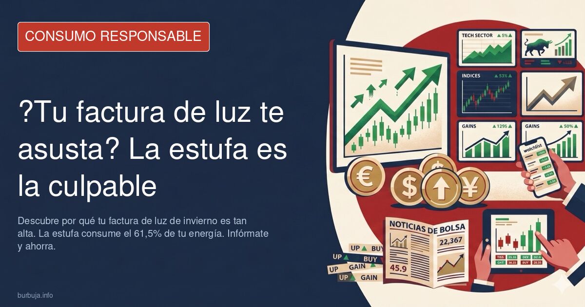 Desglose consumo eléctrico de invierno en mi casa (pago una barbaridad pero no se de qué)