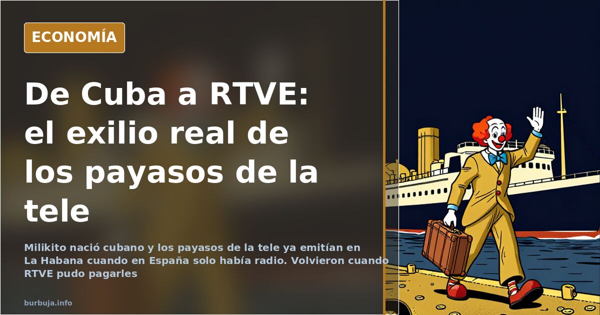 Miliki y los payasos de la tele: de Cuba a RTVE sin vuelta