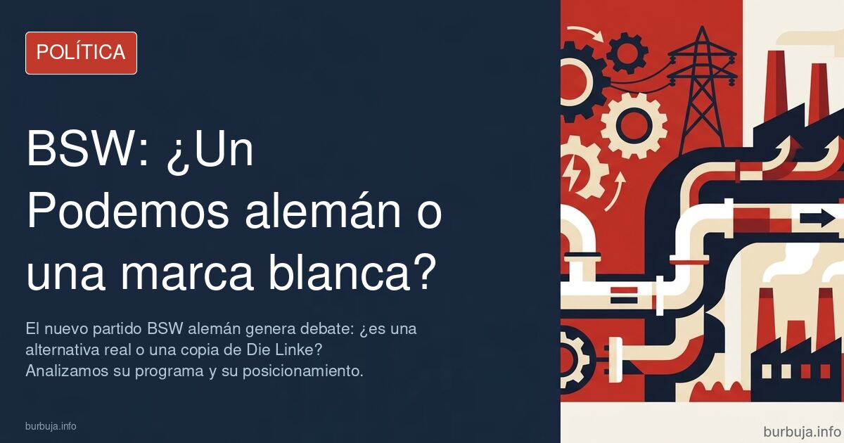 BSW: Podemitada Alemana histórica.