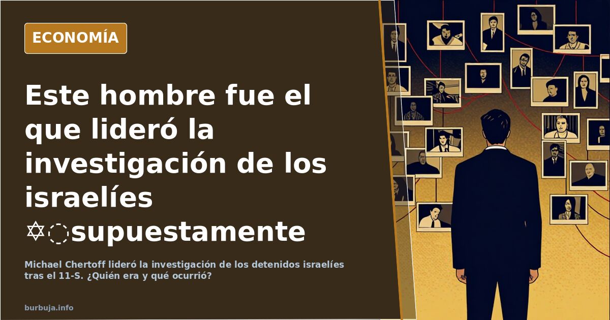 Este hombre fue el que lideró la investigación de los israelíes ✡️supuestamente implicados en el 11S