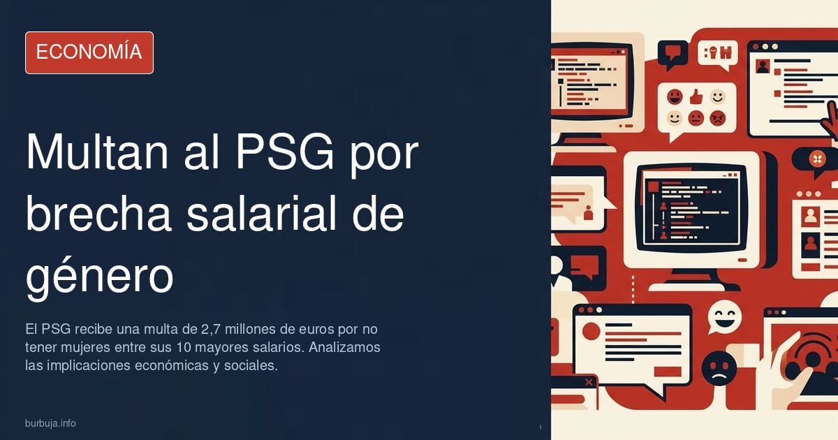 Multan al PSG con 2,7 millones de euros porque no hay muyeres en los 10 mejores pagados de la 'empresa'