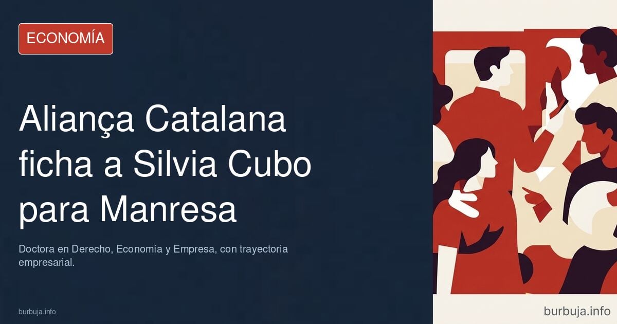 Última hora - nueva diva de la extrema derecha - Silvia Orriols elige a Silvia Cubo como cabeza de lista para las elecciones de Manresa