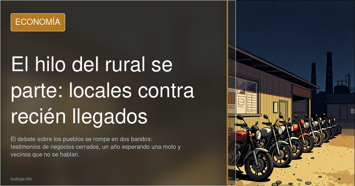 Pueblo pequeño, infierno grande: los repobladores y los locales