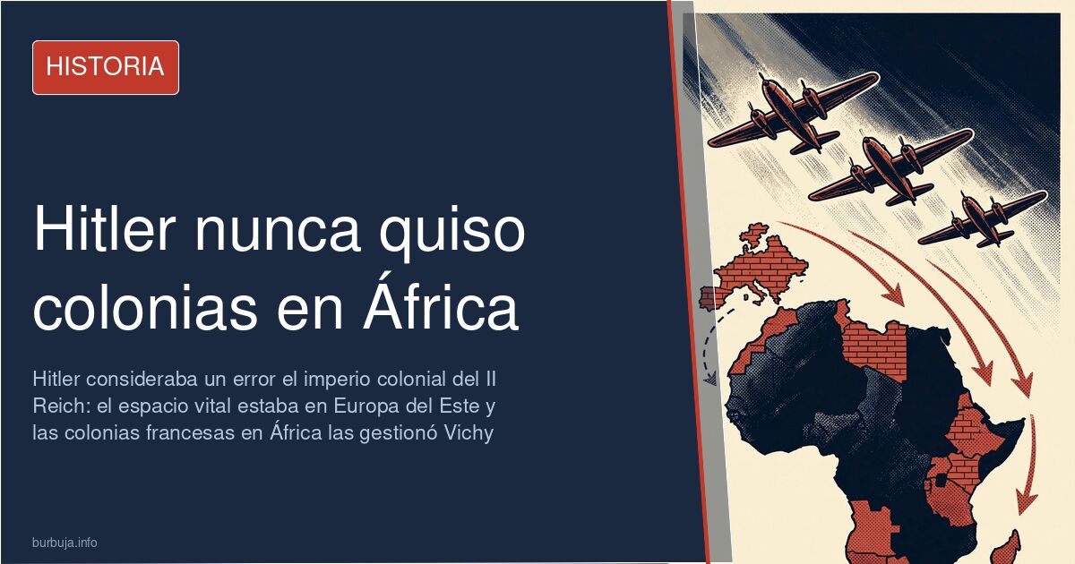 Mapa de las colonias francesas del norte de África administradas por el régimen de Vichy durante la Segunda Guerra Mundial