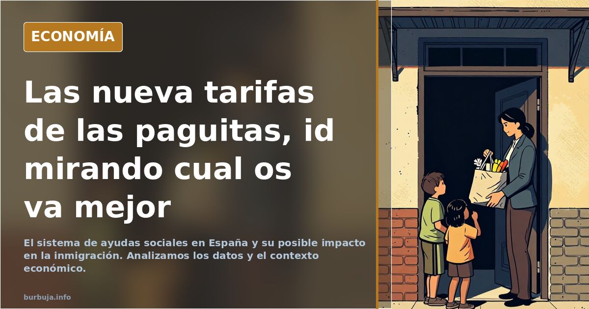 Las nueva tarifas de las paguitas, id mirando cual os va mejor