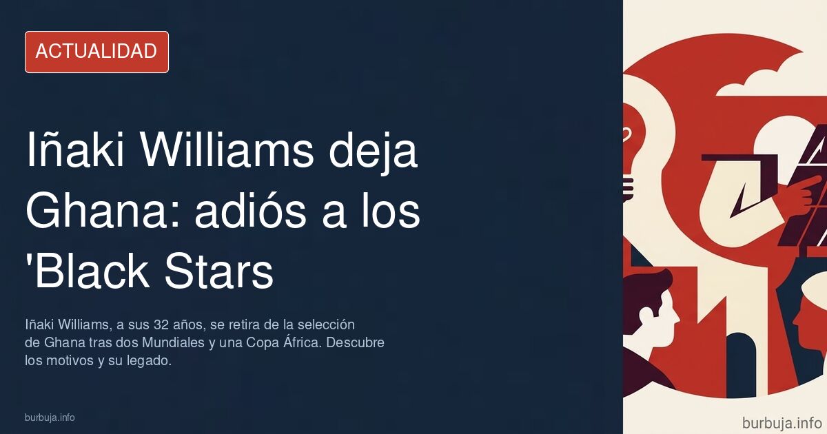 Opinion de los Zuri-gorriak? Williams y su Pais y amor Filopaternoal.Iñaki Williams se retira de la selección de Ghana