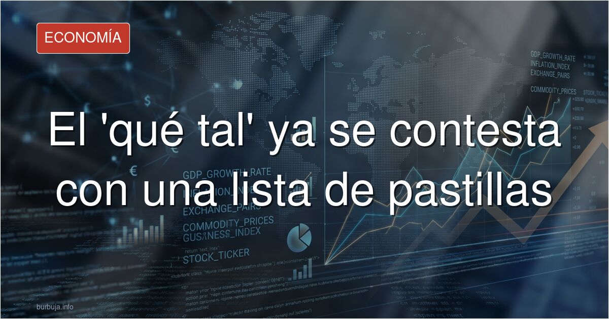 El 'qué tal' que se contesta con tramadol y rivotril