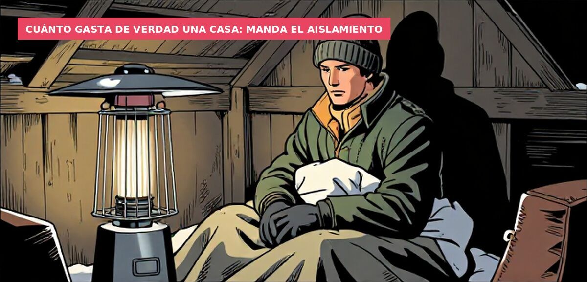 Cuánto gasta de verdad una casa: manda el aislamiento
