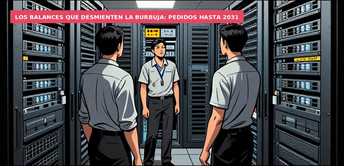 Los balances que desmienten la burbuja: pedidos hasta 2031