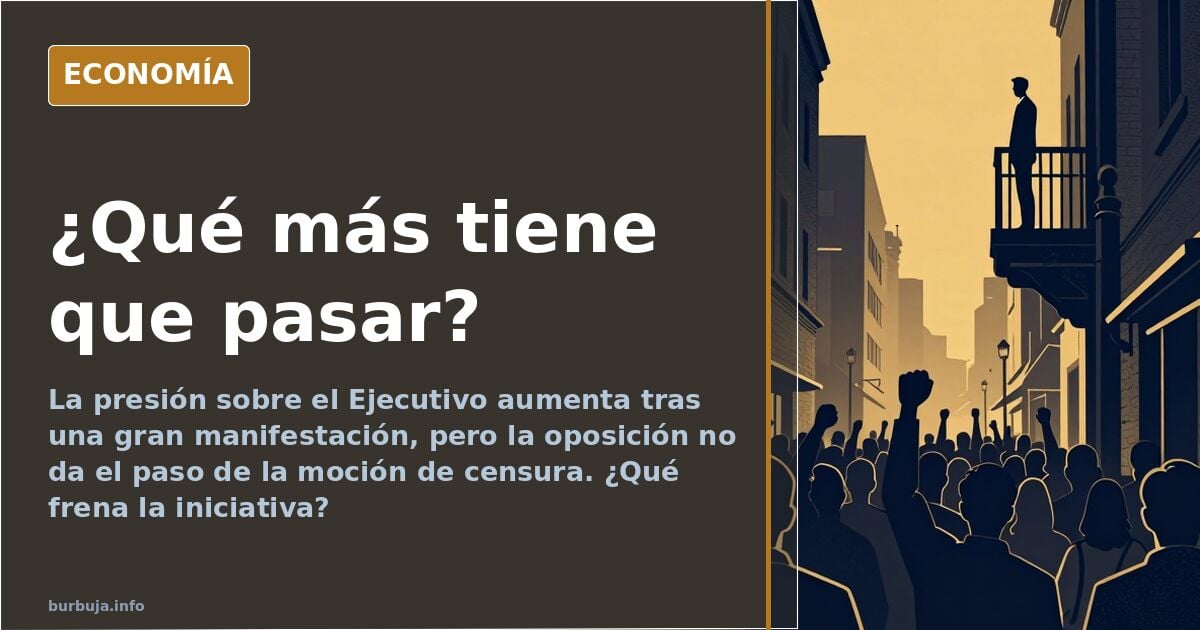 ¿Qué más tiene que pasar?
