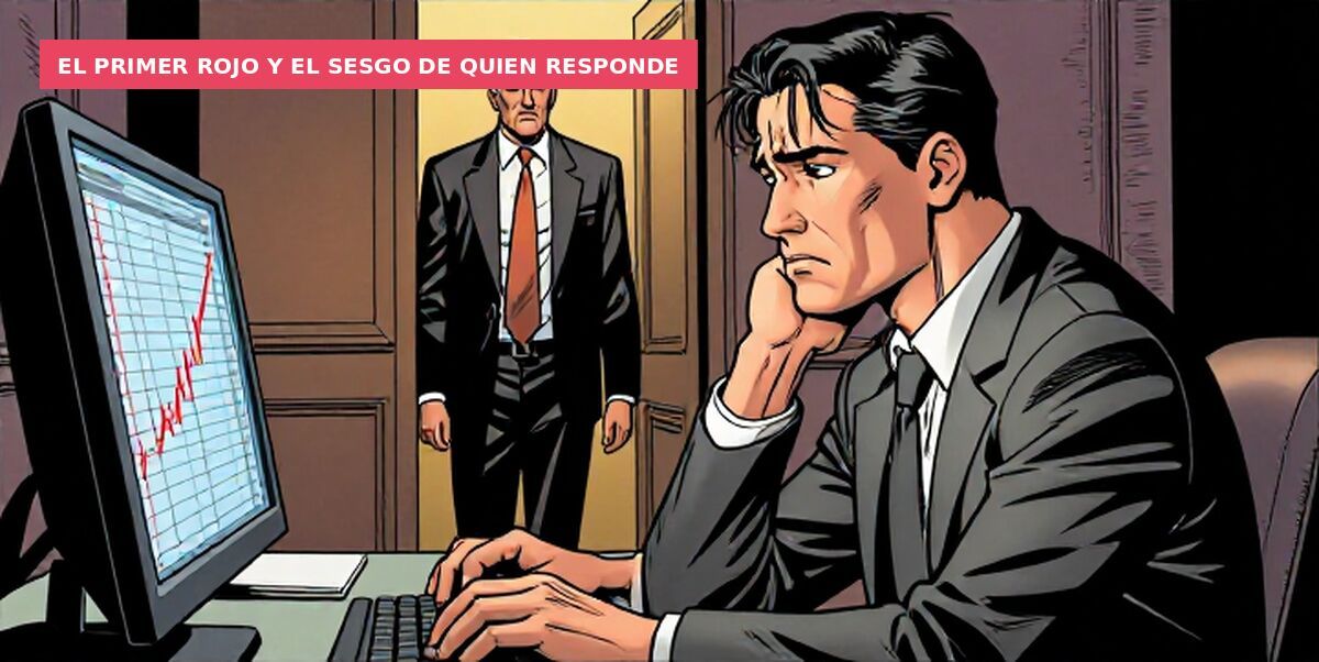 El primer rojo y el sesgo de quien responde