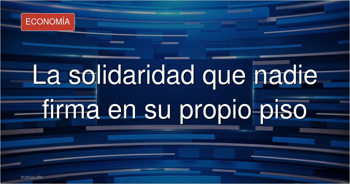 Abrir la casa al inmigrante: la solidaridad que nadie asume