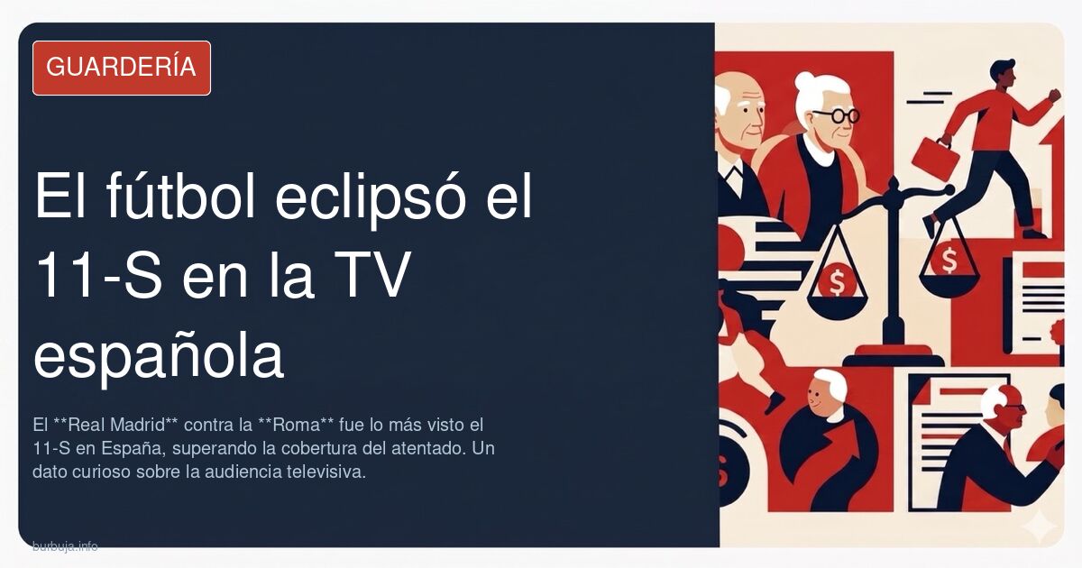 Lo más visto en TV en España el día del 11-S fue...